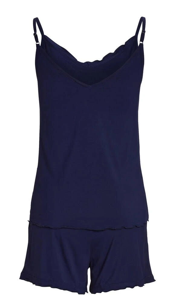 Damella Shortsipyjama Bamboo-spandex Plain 2 Damella Shortsipyjama Bamboo-spandex Plain - Image 2