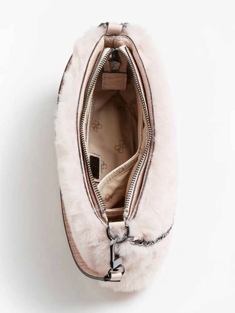 Guess Olkalaukku Katey Luxe Mini Top Zip Shldr Ros 3 Guess Olkalaukku Katey Luxe Mini Top Zip Shldr Ros - Image 3