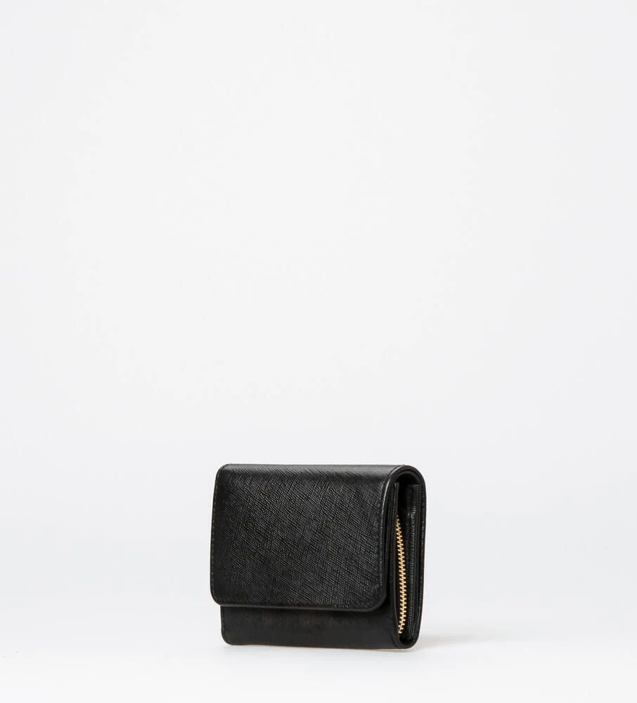 Montana Lompakko Ygne Saffiano Wallet Black 1 Montana Lompakko Ygne Saffiano Wallet Black