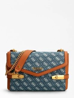 Guess Olkalaukku Zadie Logo Cnvrtble Xbody Flap Dmt