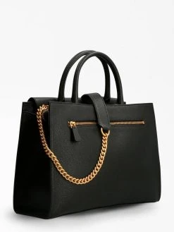 Alternative view of Guess Laukku Zira High Society Satchel Black
