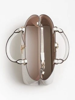 Alternative view of Guess Laukku Amara Girlfriend Satchel White