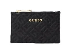 Guess Korttikotelo Lorey Top Zip Card Holder Bla