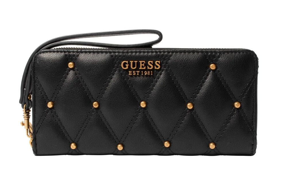 Guess Lompakko Triana Slg Large Zip Around Black 1 Guess Lompakko Triana Slg Large Zip Around Black