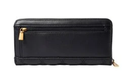 Alternative view of Guess Lompakko Triana Slg Large Zip Around Black
