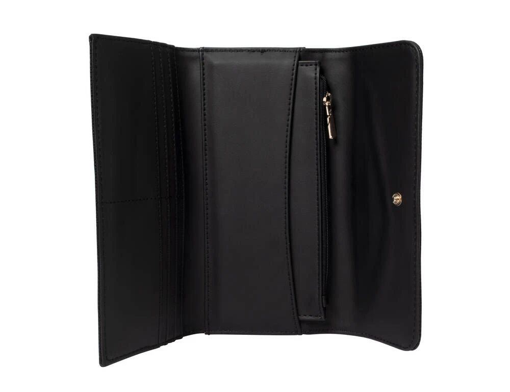 Guess Lompakko Laurel Slg Cntntl W Pouch Black 3 Guess Lompakko Laurel Slg Cntntl W Pouch Black - Image 3