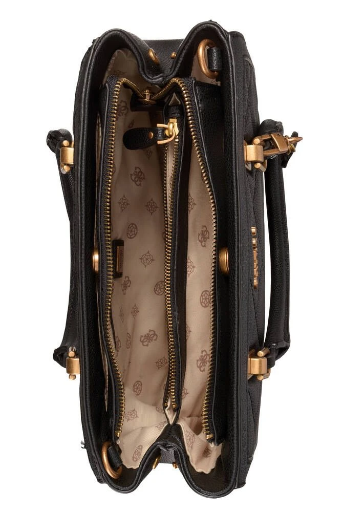 Guess Laukku Abey Girlfriend Satchel Black 3 Guess Laukku Abey Girlfriend Satchel Black - Image 3