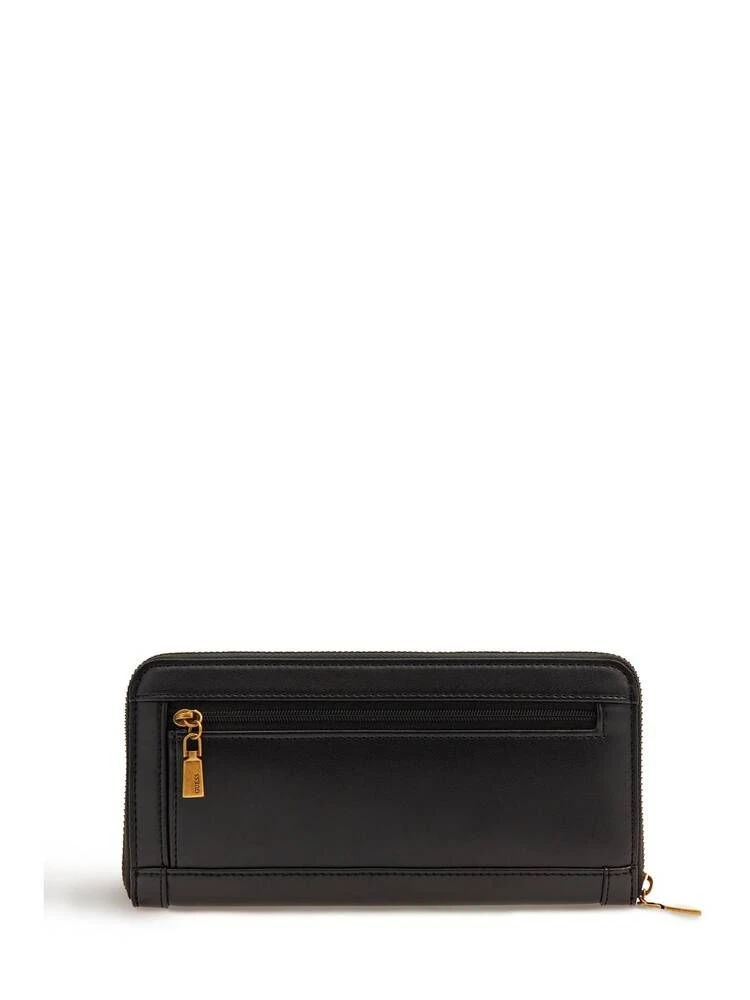 Guess Lompakko Abey Slg Large Zip Around Black 2 Guess Lompakko Abey Slg Large Zip Around Black - Image 2
