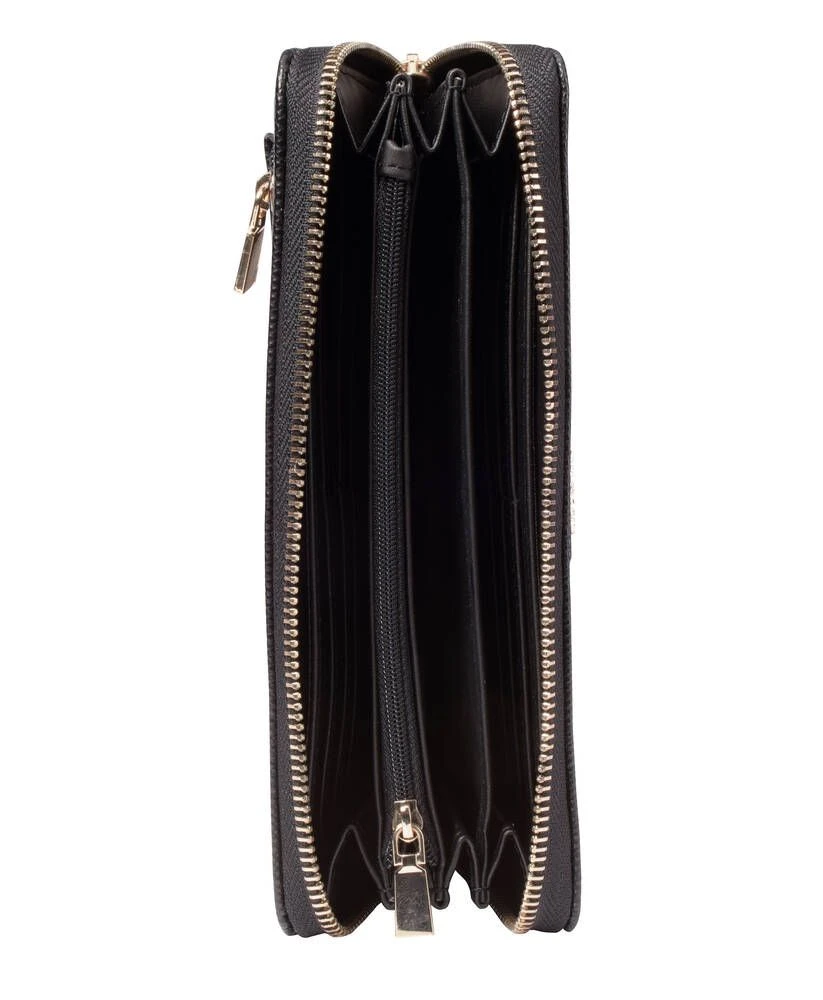 Guess Lompakko Laurel Slg Large Zip Around Black 3 Guess Lompakko Laurel Slg Large Zip Around Black - Image 3