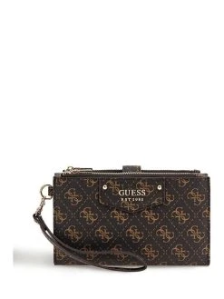 Guess Lompakko Eco Brenton Slg Dbl Zip Organizer Bnl