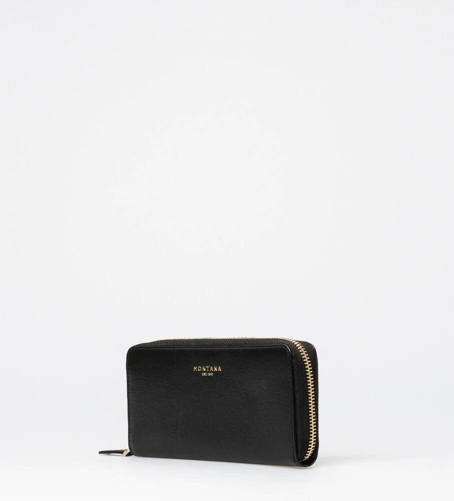 Montana Lompakko Osby Saffiano Wallet Black 3 Montana Lompakko Osby Saffiano Wallet Black - Image 3