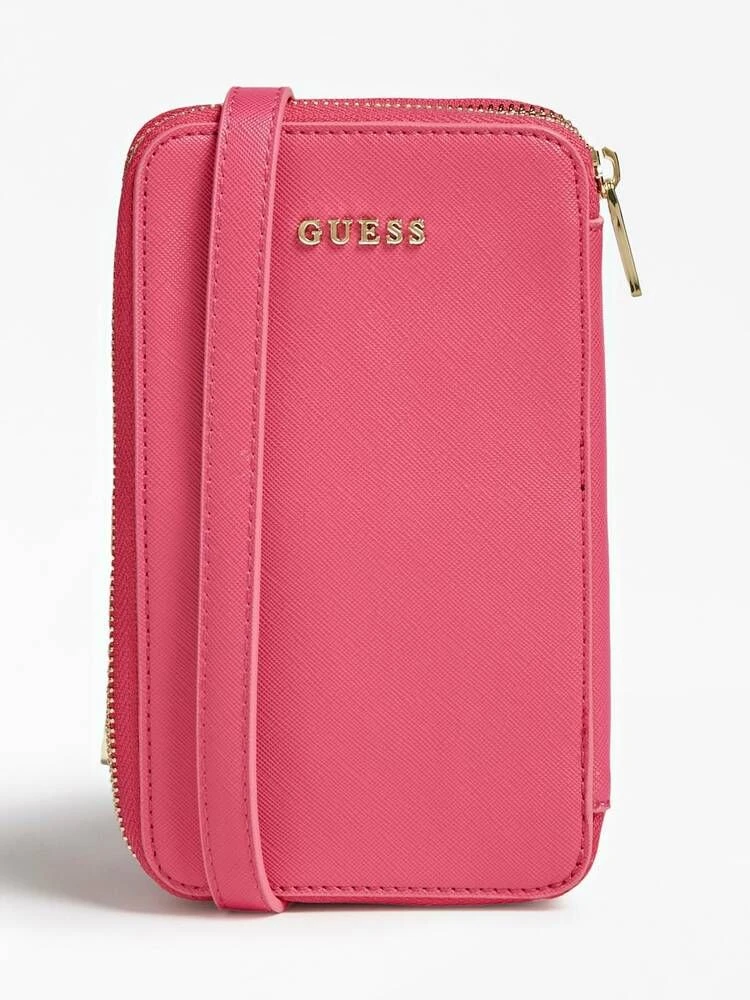 Guess Kännykkäpussi Double Phone Pounch Pink 8 Guess Kännykkäpussi Double Phone Pounch Pink - Image 8