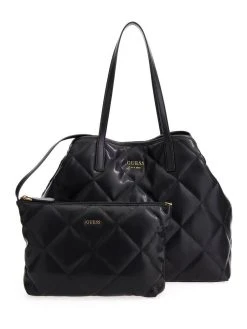 Guess Laukku Vikky Large Tote Black -GUESS myymälä 238923 0
