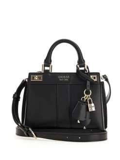 Guess Laukku Katey Mini Satchel Black 7 Guess Laukku Katey Mini Satchel Black -GUESS myymälä 243367 0