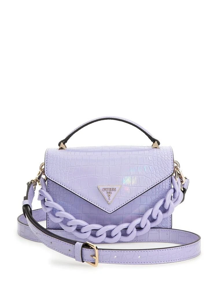 Guess Laukku Lav Corina Mini Top Handle Flap 3 Guess Laukku Lav Corina Mini Top Handle Flap - Image 3